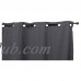 Easy Way Solid Polyester Outdoor Drape with Grommet Top   